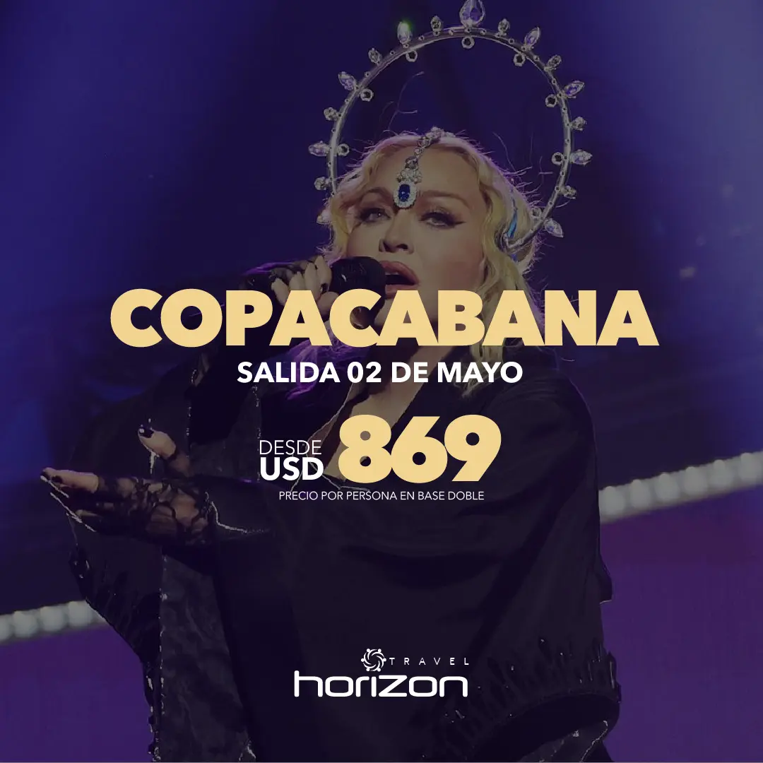 Madonna en Río -Copacabana