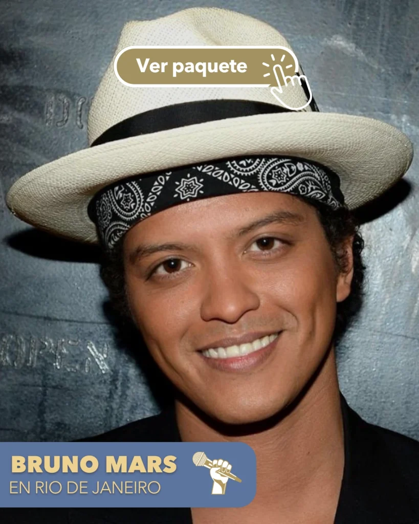 Bruno Mars Río de Janeiro - Shows y Conciertos