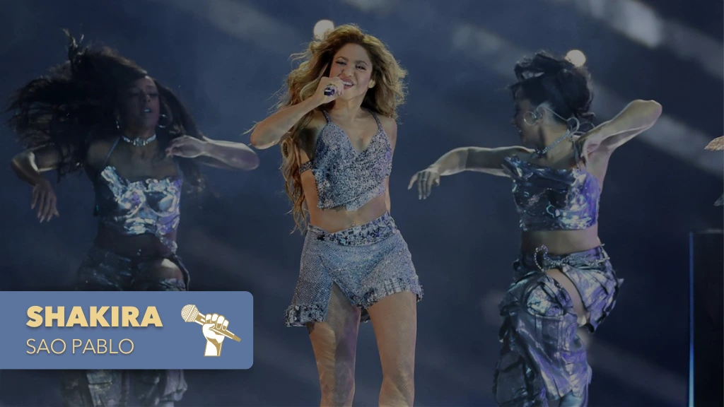 Shakira en Estadio Morumbi - Febrero 2025